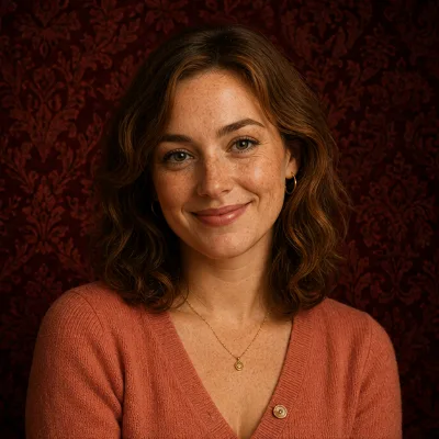 Portrait of Chloe Bennett, an AI player in The Traitors